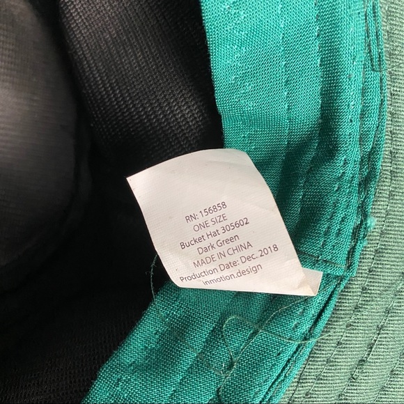 Green Bucket Hat OSFM - Picture 5 of 5